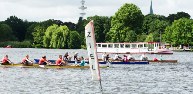 The race took place at the Außenalter Hamburg as each year
