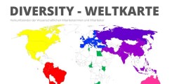 Diversity-Weltkarte