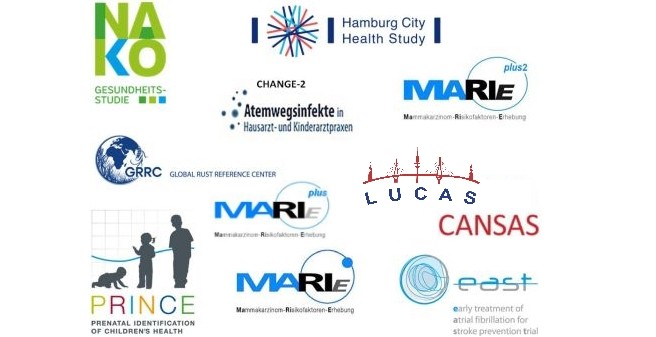 Bildercollage Studien-Logos