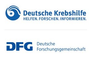 Logos der Krebshilfe und der DFG