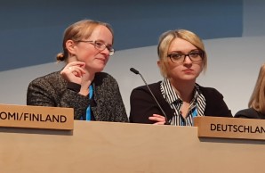 Vortrag Dr. Christiane Baldus & Anita Lachmanski bei der ECPN- Konferenz