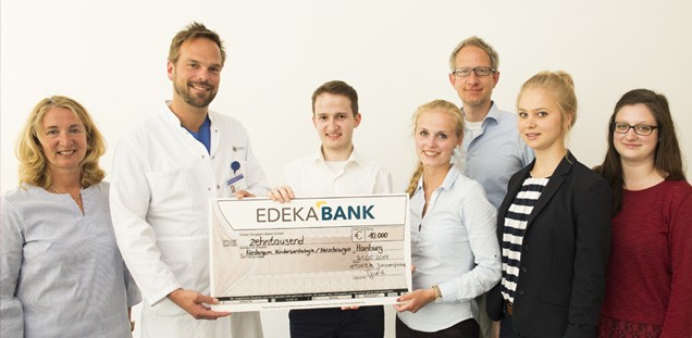 Spendenscheckübergabe EDEKA AG