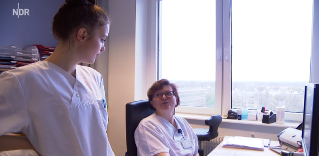 Franziska Müller arbeitet als Krankenschwester im UHZ