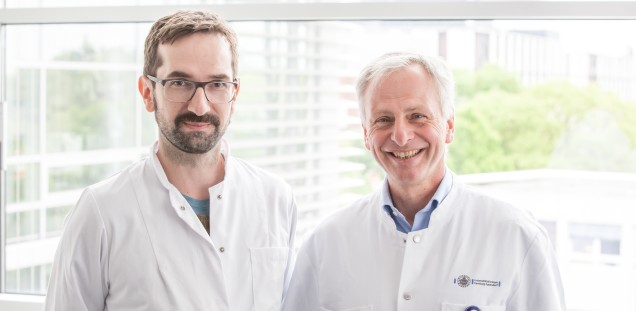 PD Dr. Georg Rosenberger und Prof. Yskert von Kodolitsch