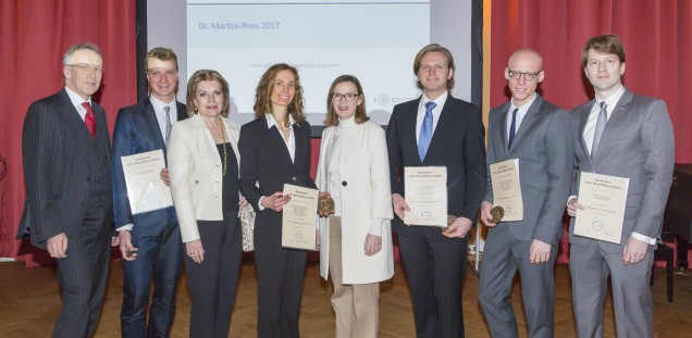 Nachwuchswissenschaftler mit Dr. Martini-Preis ausgezeichnet
